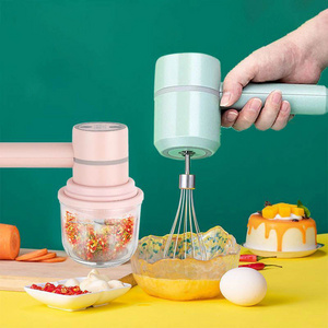 USB Food processor electric hand mixer egg beater meat grinder baking tools