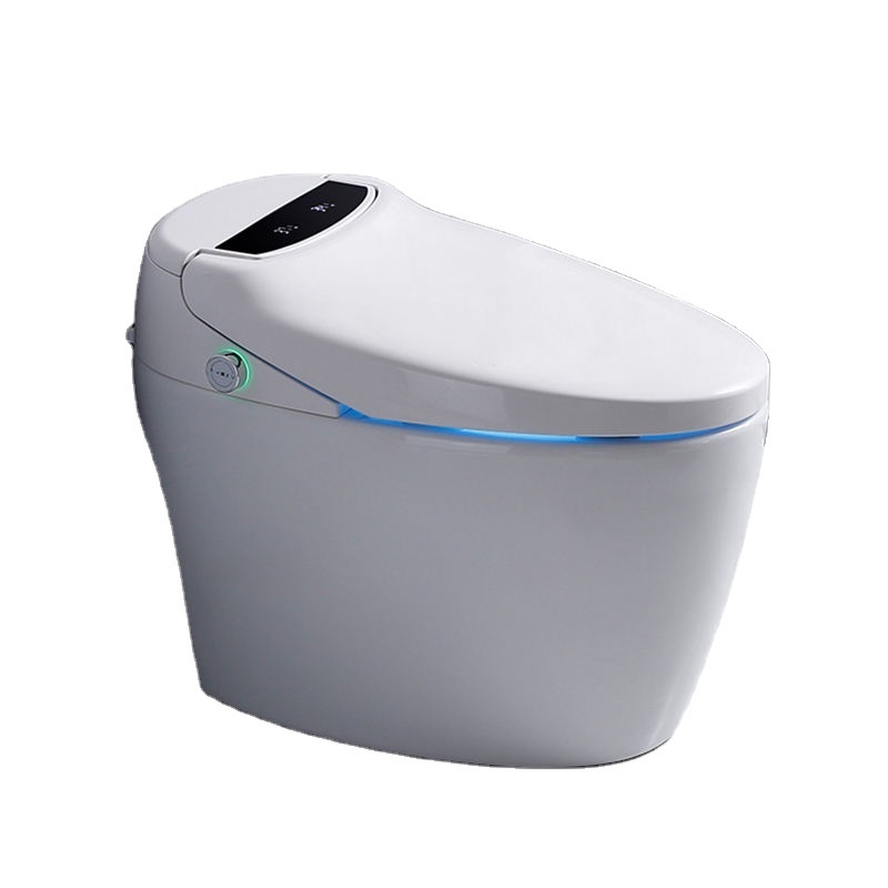 Kemei Wares Automatic Bidet One Piece Toilet Modern Bathroom Ceramic Wc Intelligent Smart Toilet With Remote Control