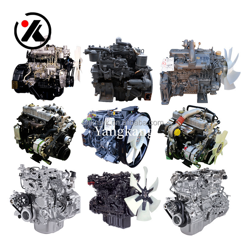 Engine Assy Original Mini Excavator Parts 3304 3406 3408 3204 Kubota Motor Cat 3126 3306 Diesel Engine Assy For Caterpillar