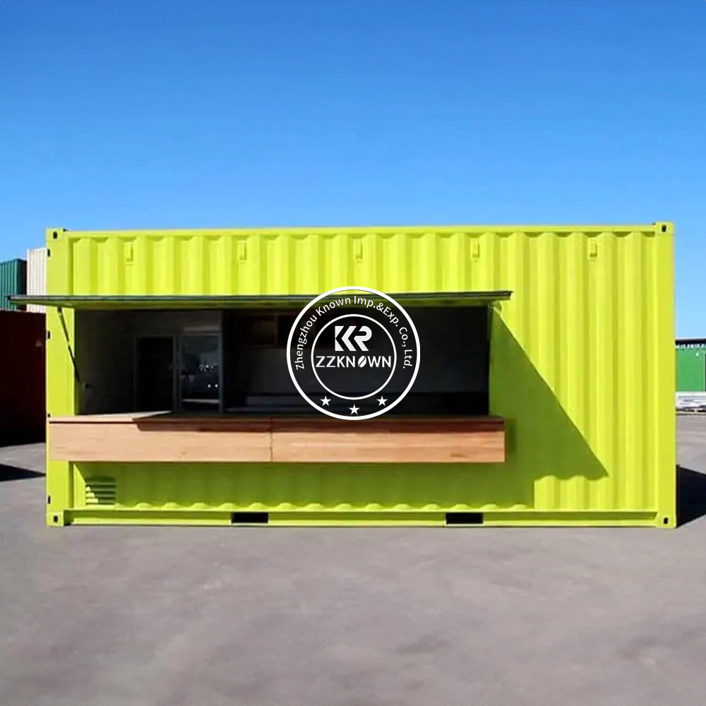 20 Feet 40 Feet Modular Prefabricated Detachable Container Small Assembly House Container Restaurant