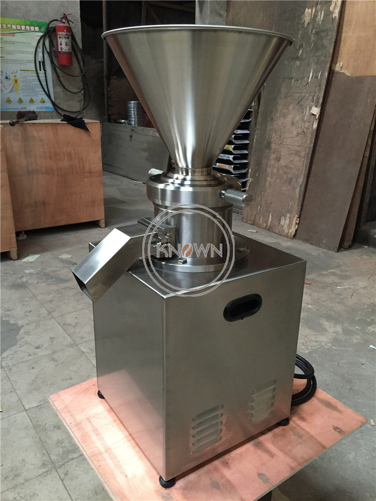 JMC80 Peanut Coconut Sesame Grinding Machine Tomato Colloid Mill Paste Jam Butter Maker Chili Crushing Maker