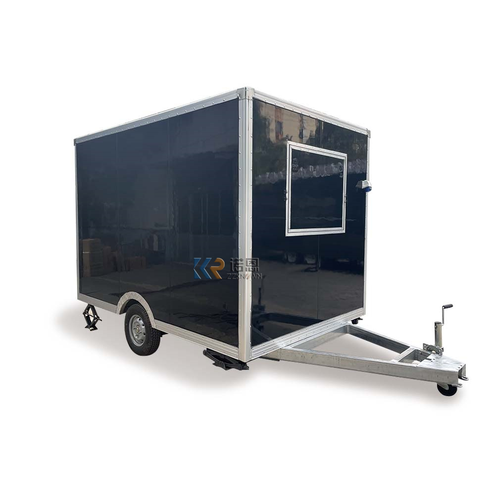 Mobile Fast Food Carts and Food Trailers Fully Equipped Towable Food Ordering Kiosk