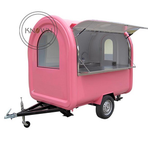 High Quality Food Trailer Cart Mobile Snack Vending Trailer CE Certified Food Truck for Sale