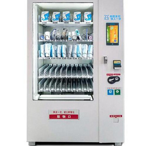 24 Hours Self Service Combo Vending Machine for Foods and Drinks Smart Vendor Coin Coffee Machine