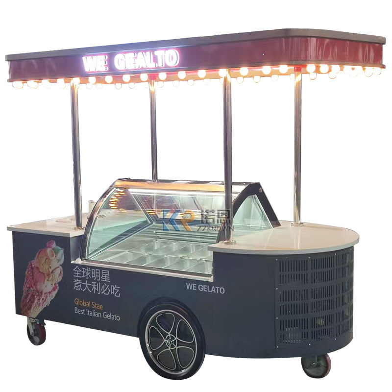 3 Wheels Small Chinese Coffee Vending Catering Food Cart Trailers Vintage Fast Food Carts Stand For Restaurant Trolley Cart