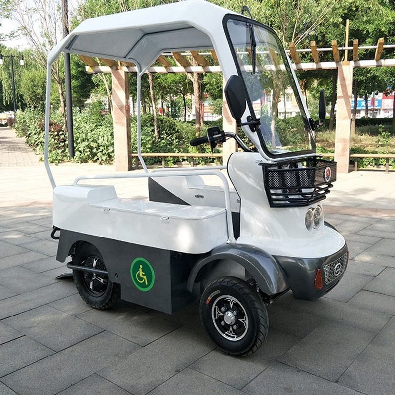 6.56 ft Four Wheels Electric Cargo Adult Scooter Truck Mini Vehicle Car For Disabled Support Customize