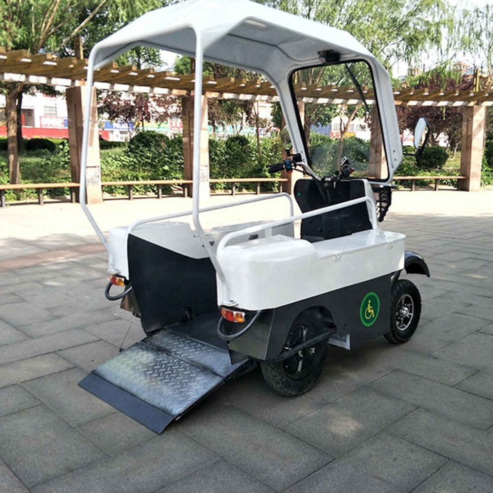 6.56 ft Four Wheels Electric Cargo Adult Scooter Truck Mini Vehicle Car For Disabled Support Customize