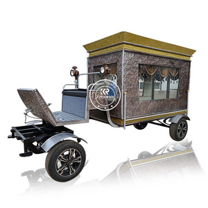 Electric Type Hearse Modern Design Coffin Cart Antique Funeral Vehicle Hearse Cart Electric Vintage Funeral Car