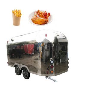 Movable Kiosk Pizza Street Food Cart Mobile Food Truck Coffee Shipping Container Trailer