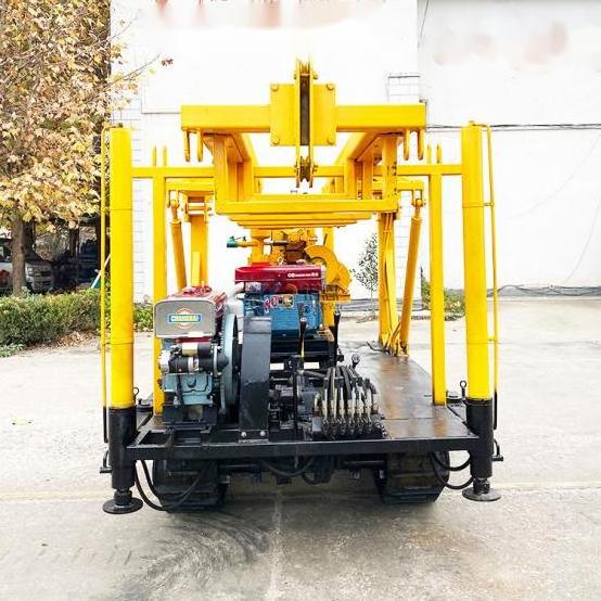 Multi-functional Water Well Drill Rig Crawler Diamond Core Drilling Machine Portable Mine Drilling Rigs for Soil Rock