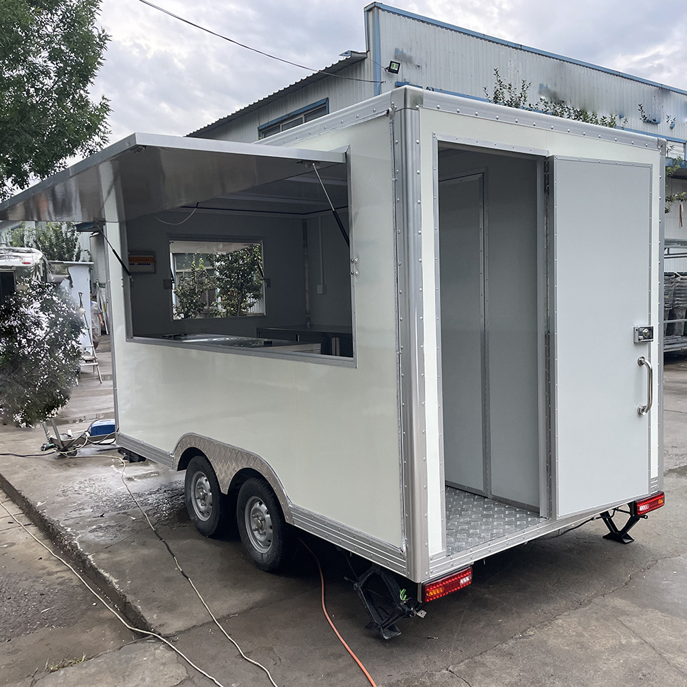 Foodtrailer Coffee Cart Food Truck Trailer Manufacturer of Bathroom with Toilet Bakery Fabrica De Trailer