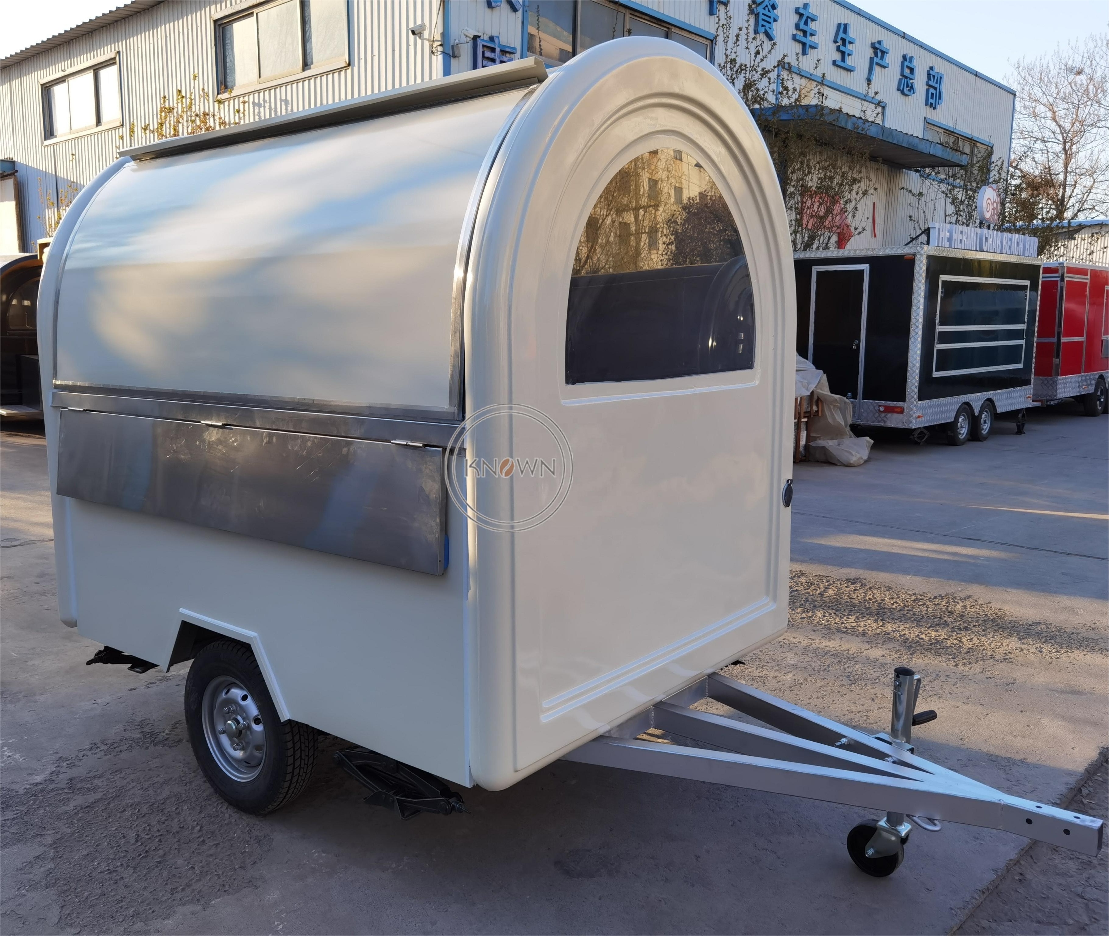 Cheap Multifunctional Mobile Food Cart Hot Selling Customized Outdoor Mobile Fast Snack Food Trailer Truck