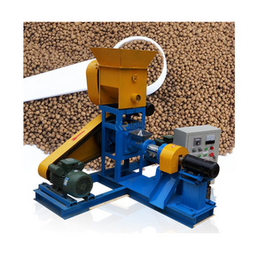 2024 Electric Animal Fish Feed Pellet Making Machine for Pet Nigeria Dog Cat Food Floating Fish Pellet Extruder