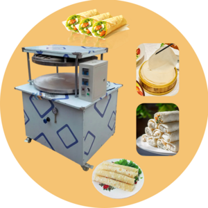 Automatic Pizza Dough Press Tortilla Press Commercial Pancake Spring Roll Roast Duck Wrapper Machine Chapati Making Machine