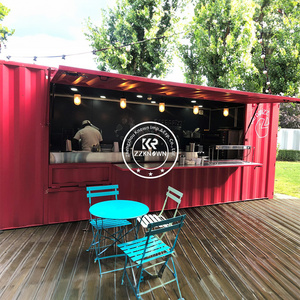 20 Feet 40 Feet Modular Prefabricated Detachable Container Small Assembly House Container Restaurant