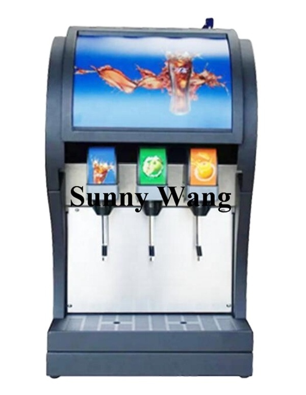 OEM 3 Pumps Commercial Soft drink Dispenser Machine Post Mix Carbonated Soda Foundation Drink Beverage