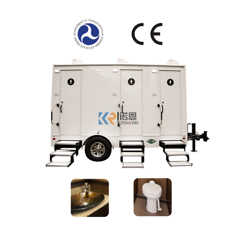 Commercial Bathroom Containers Portable Bathroom Unit Shower and Toilet Suitable for Beach Resort Party