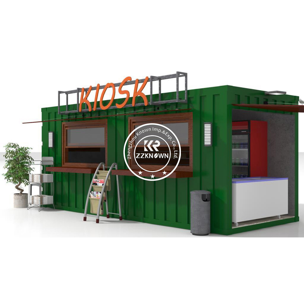 Factory Priced 40ft Prefabricated Container House Ready For Sale In Restaurant Design