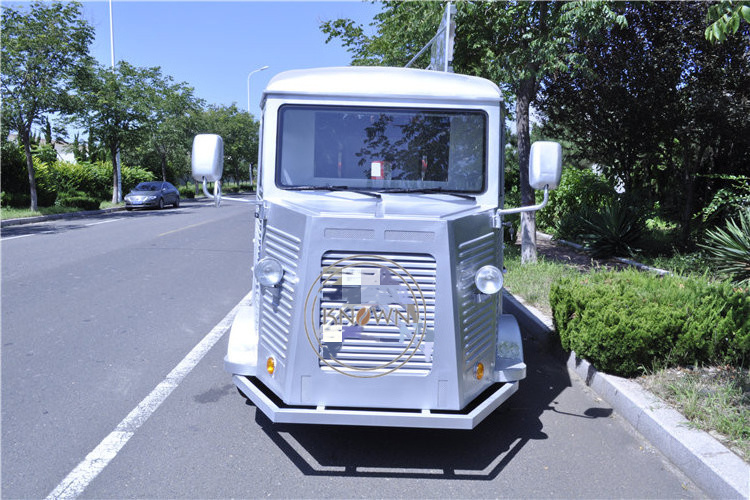 OEM Outdoor Electric Food Cart Trailer Fast Stainless Steel Food Truck for Sale Europe Mobile Ice Cream Cart