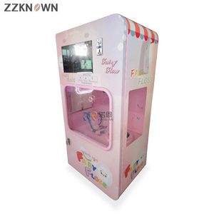 2024 New Marshmallow Machine Automatic Cotton Candy Vending Machine Commercial Cotton Candy Machine for Sale