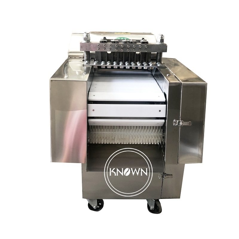 OEM Best selling frozen chicken small meat cutting machine meat bone cube cutting machine electric factory price