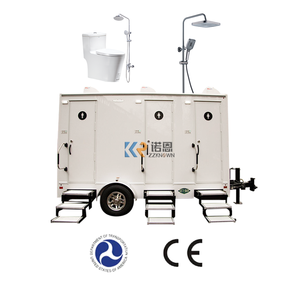 Commercial Bathroom Containers Portable Bathroom Unit Shower and Toilet Suitable for Beach Resort Party