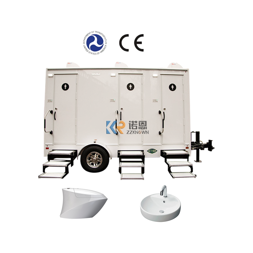 Commercial Bathroom Containers Portable Bathroom Unit Shower and Toilet Suitable for Beach Resort Party