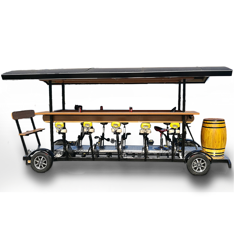 2024 New Bike Drinking Bar Beer For Sale Sightseeing Electric Mini Car Dual Motor Without