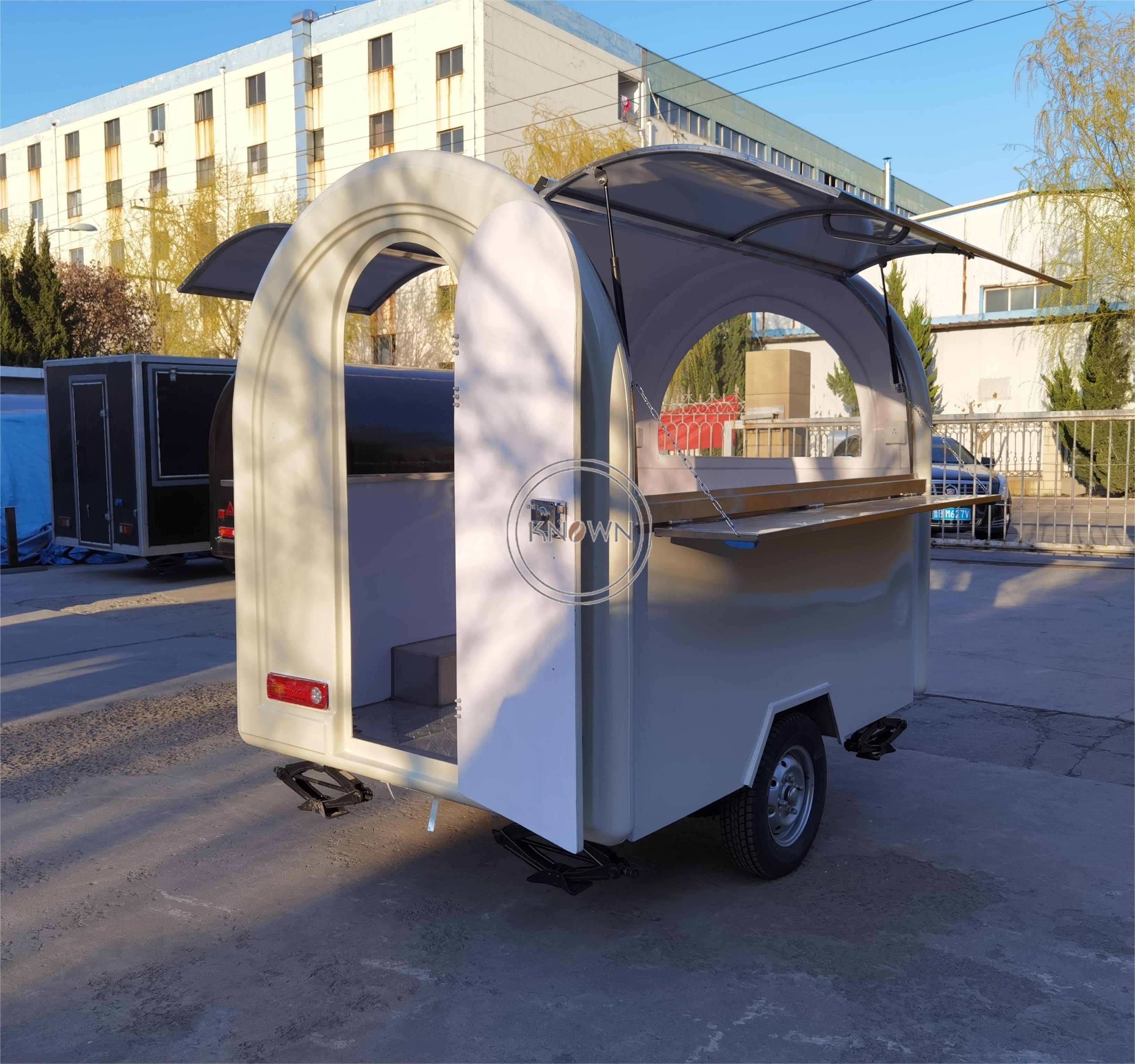 Cheap Multifunctional Mobile Food Cart Hot Selling Customized Outdoor Mobile Fast Snack Food Trailer Truck