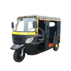 2024 Electric 4 Person Car Classic Tuk Tuk Cart with CE Motorized Passenger Cargo Tricycle for Sale