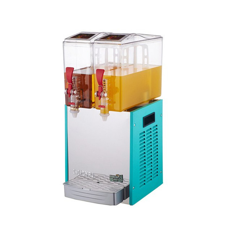 2024 Popular 2*10L Automatic commercial Beverage Drink Cold/Hot fruit juicer Beer dispenser