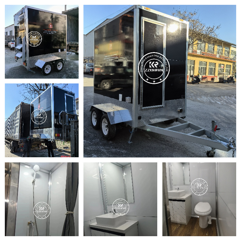 Modern Design Adult Portable Toilet Portable Mobile Toilets Trailer Movable portable toilet compost bathroom