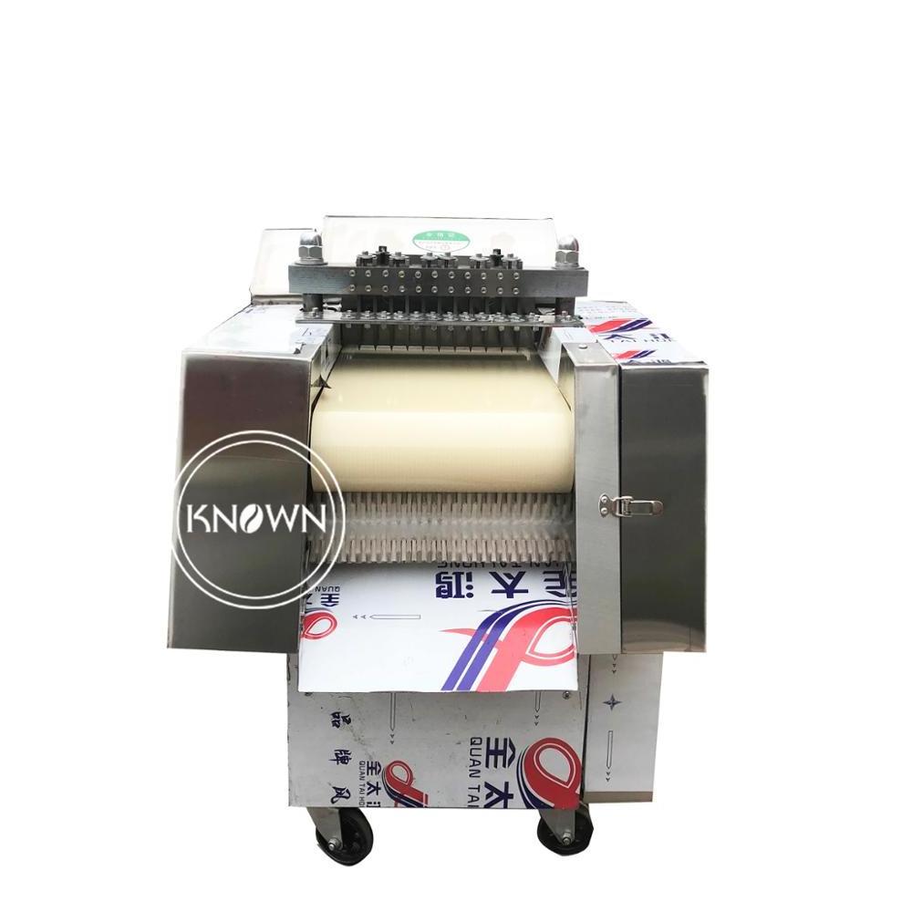 2024 Automatic Commercial Mest Fresh Pork chicken duck goose Cutting Machine frozen meat/fish ribs cutter meat slicer