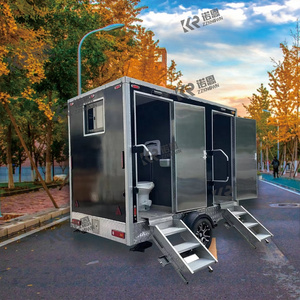 Premium Customizable Mobile Toilets Outdoor Portable Toilet and Shower Trailers for Sale