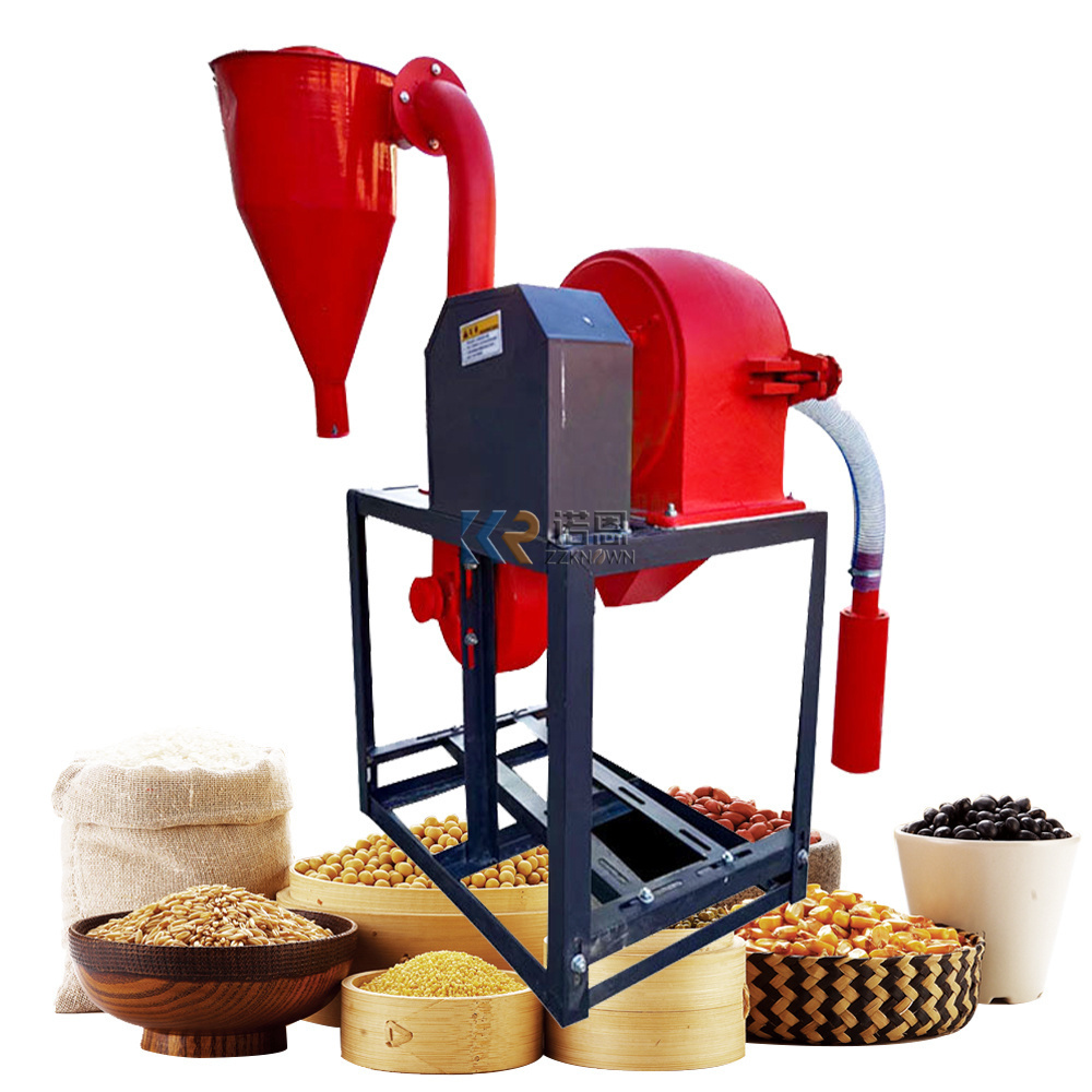 OEM Fully Automatic Flour Mill Maize Corn Milling Domestic Wheat Grinder Machine Grain Crusher Crushing Machine