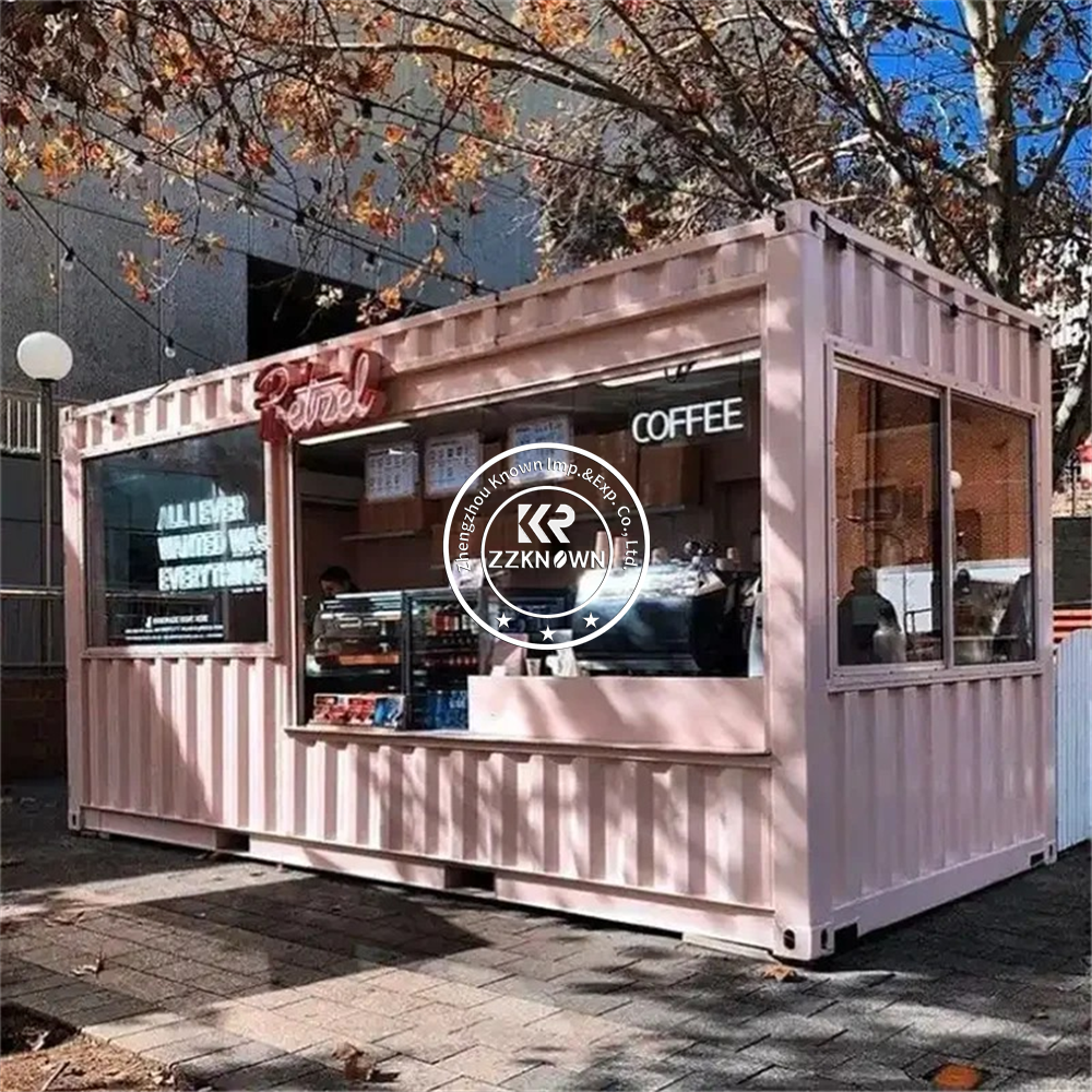 Coffee Container Restaurant Container House Luxury Prefabricated Container House Restaurant Design Layout