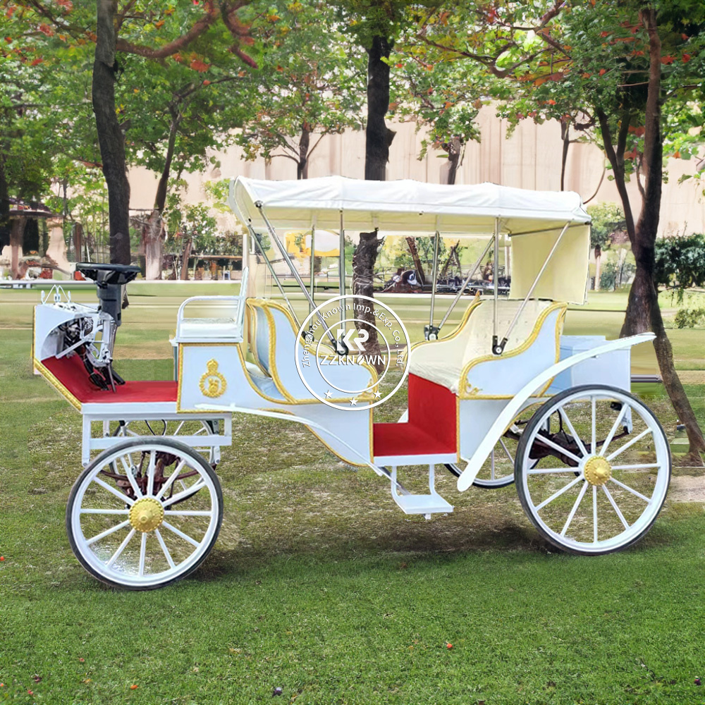 OEM American's Favorite Electric Horseless Carriage For Wedding popular Electric Buggy For Special Events traditional Horse Cart