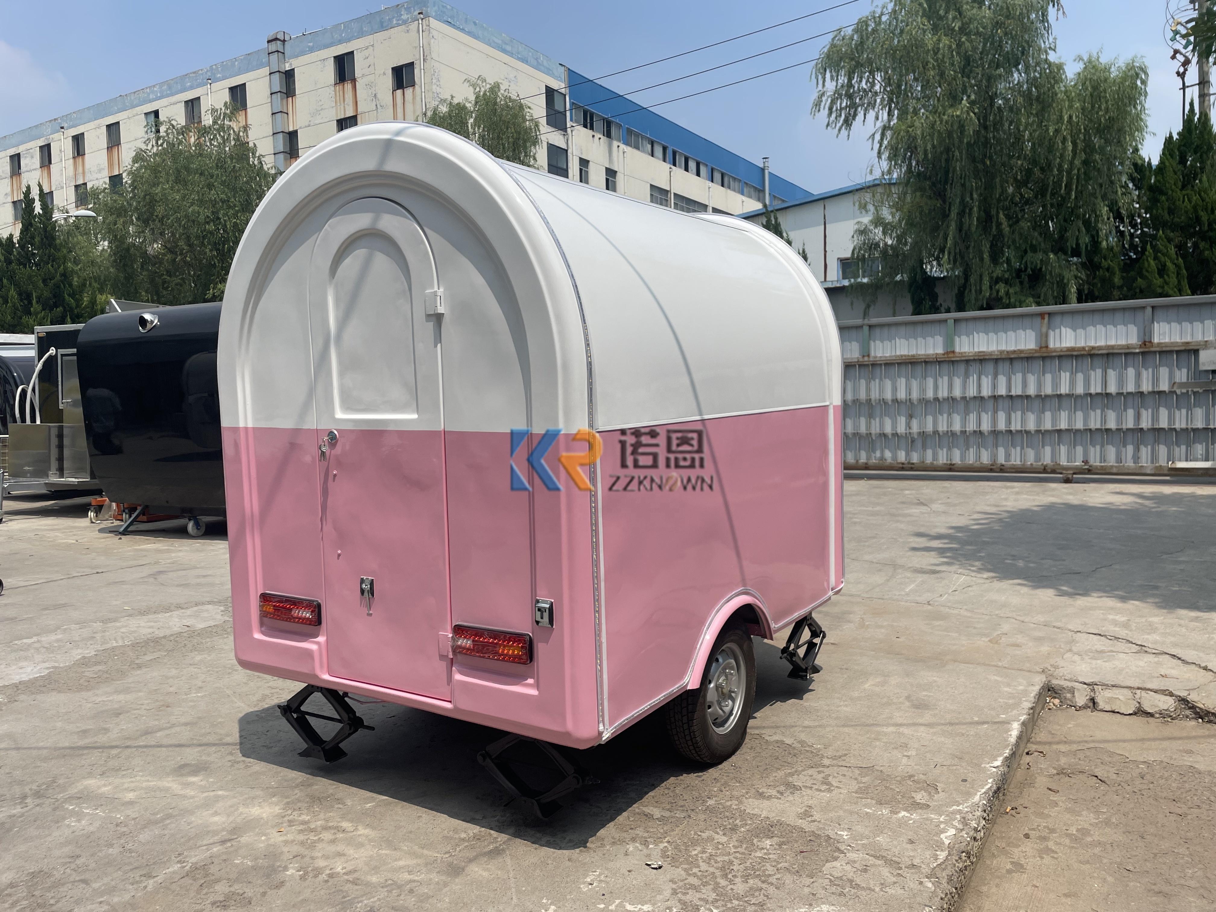 exterior kebab food/truck trailer set/fast food yogurt catering truck waterproof coffee trailer cart available for purchase