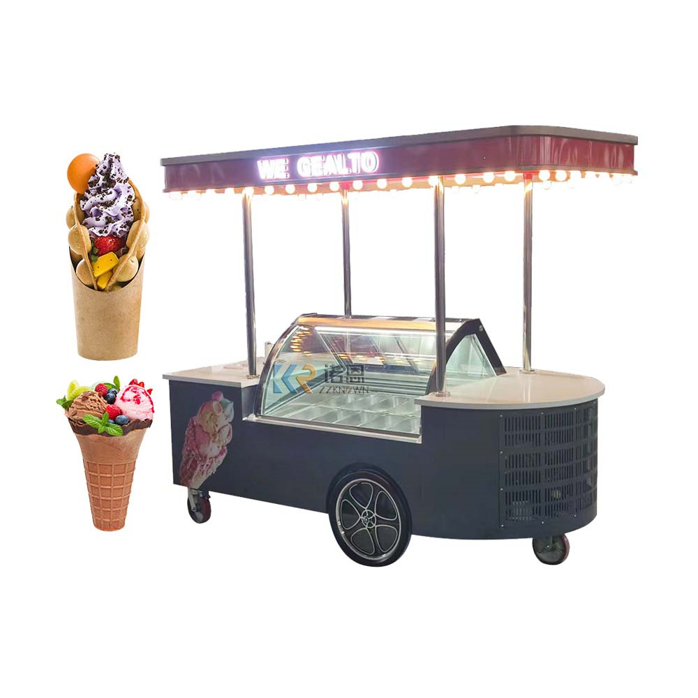 3 Wheels Small Chinese Coffee Vending Catering Food Cart Trailers Vintage Fast Food Carts Stand For Restaurant Trolley Cart