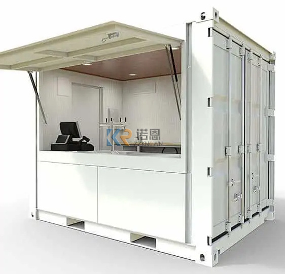 Portable Prefab Container Cafe Bar Mobile Kiosk Design Outdoor