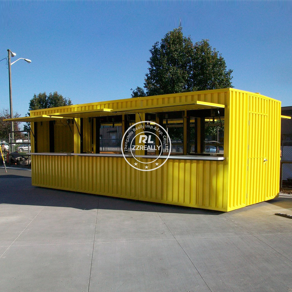 Coffee Container Restaurant Container House Luxury Prefabricated Container House Restaurant Design Layout