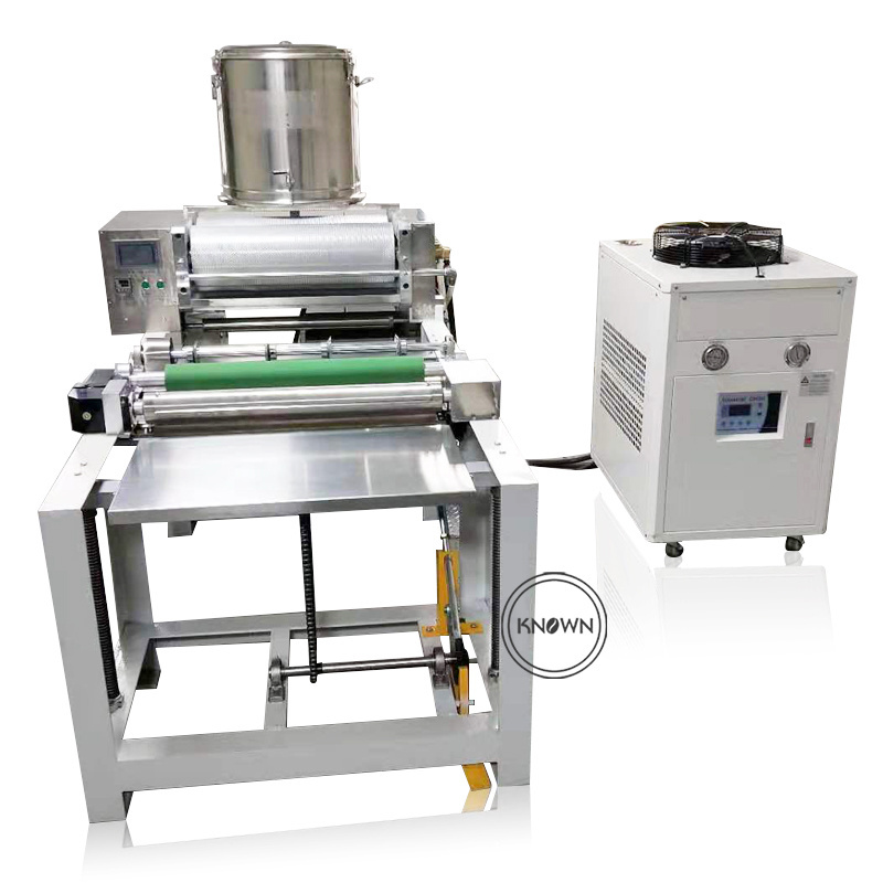 OEM Full Automatic Beeswax Foundation Roller Machine Embossing Comb Sheet Making Wax Band Machine for Beekeeping