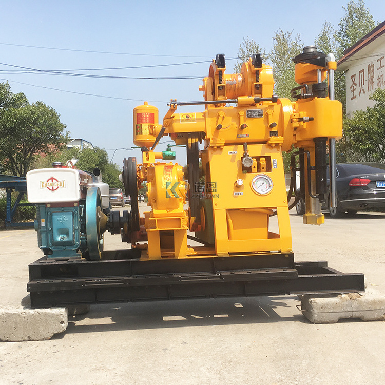 150 Portable Water Well Drilling Rigs for Sale South Africa Borehole Driller Bore Hole Rock Blasting Drilling Machine