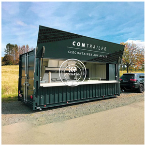 Movable Shipping Container Shops For Sale Bar Container Mobile Coffee Shop Contains Food Shop