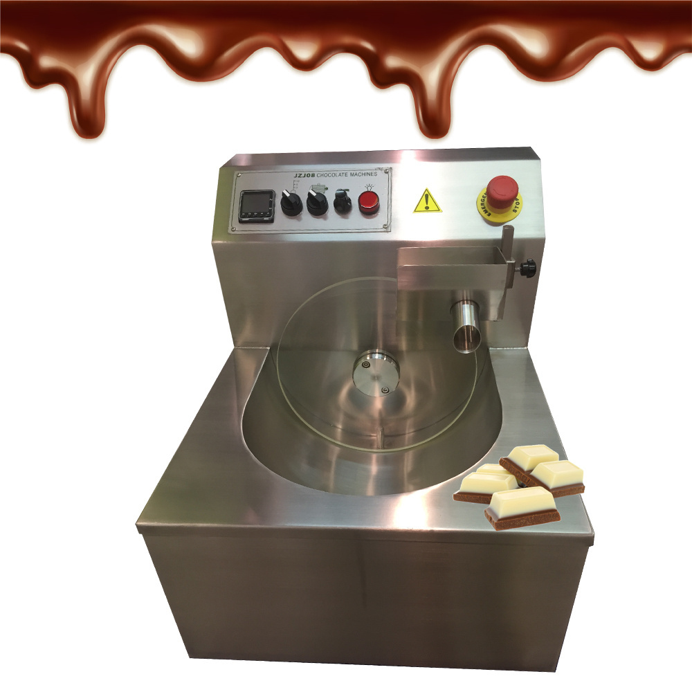 Stainless Steel Chocolate Melting Machine CE Approved Automatic Chocolate Making Tempering Machine