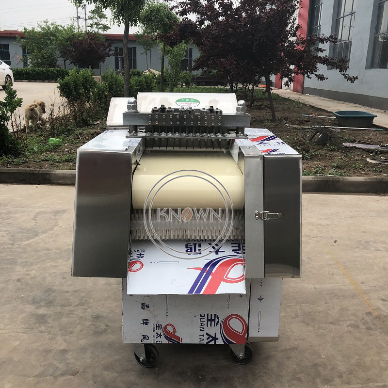 OEM Best selling frozen chicken small meat cutting machine meat bone cube cutting machine electric factory price