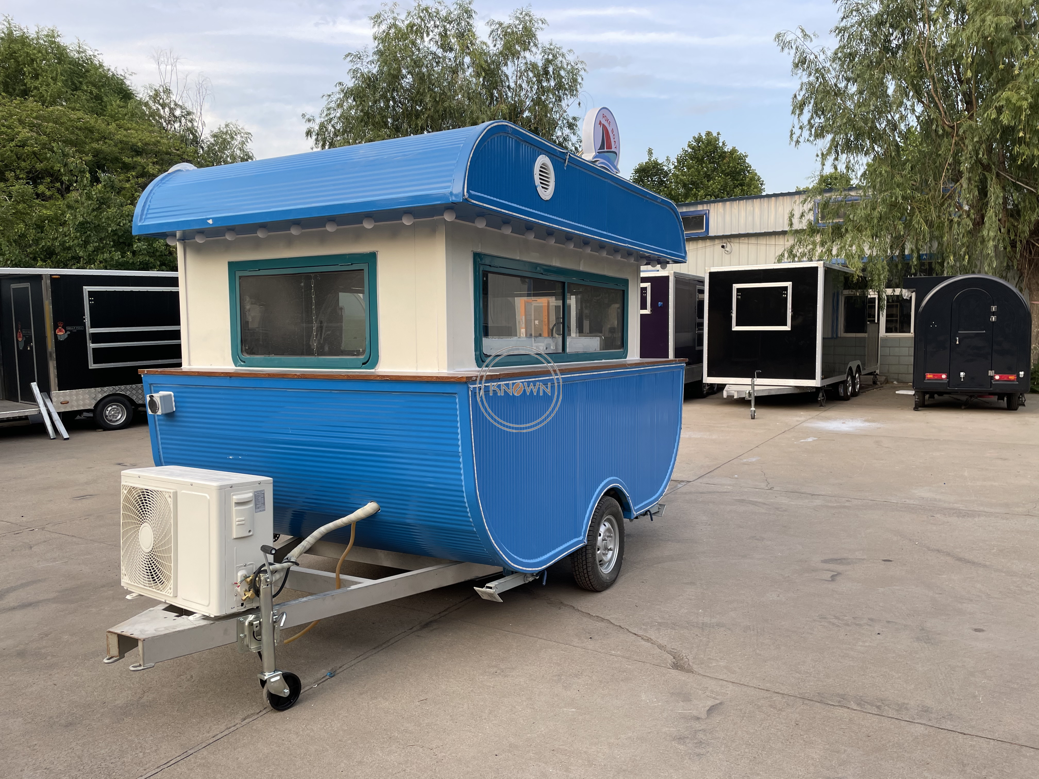 Known Food trailer fast food cart street sales mobile food truck can be customized