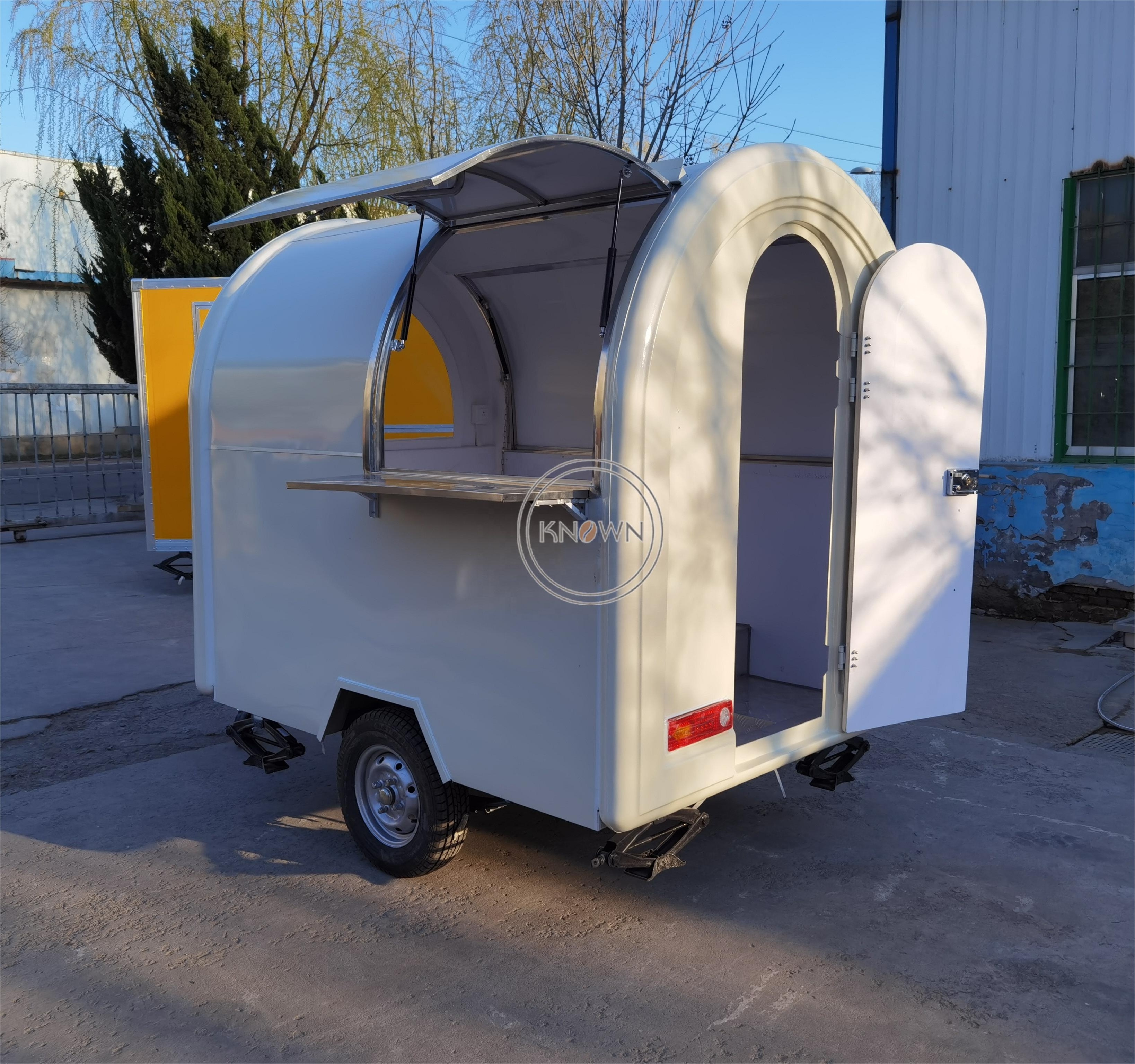 Cheap Multifunctional Mobile Food Cart Hot Selling Customized Outdoor Mobile Fast Snack Food Trailer Truck