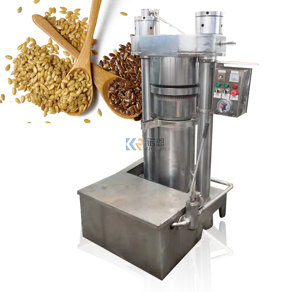 Commercial Olives Seed Oil Extractor Sunflower Seeds Stainless Steel Sesame Oil Presser Cold Press Oil Processing Machines