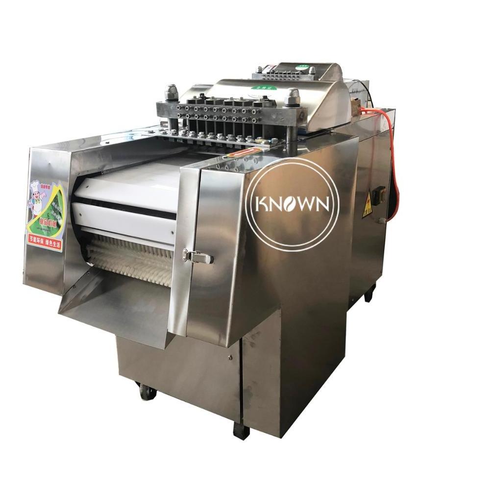 2024 Automatic Commercial Mest Fresh Pork chicken duck goose Cutting Machine frozen meat/fish ribs cutter meat slicer